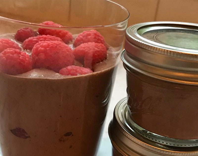 Chocolate Banana Mousse