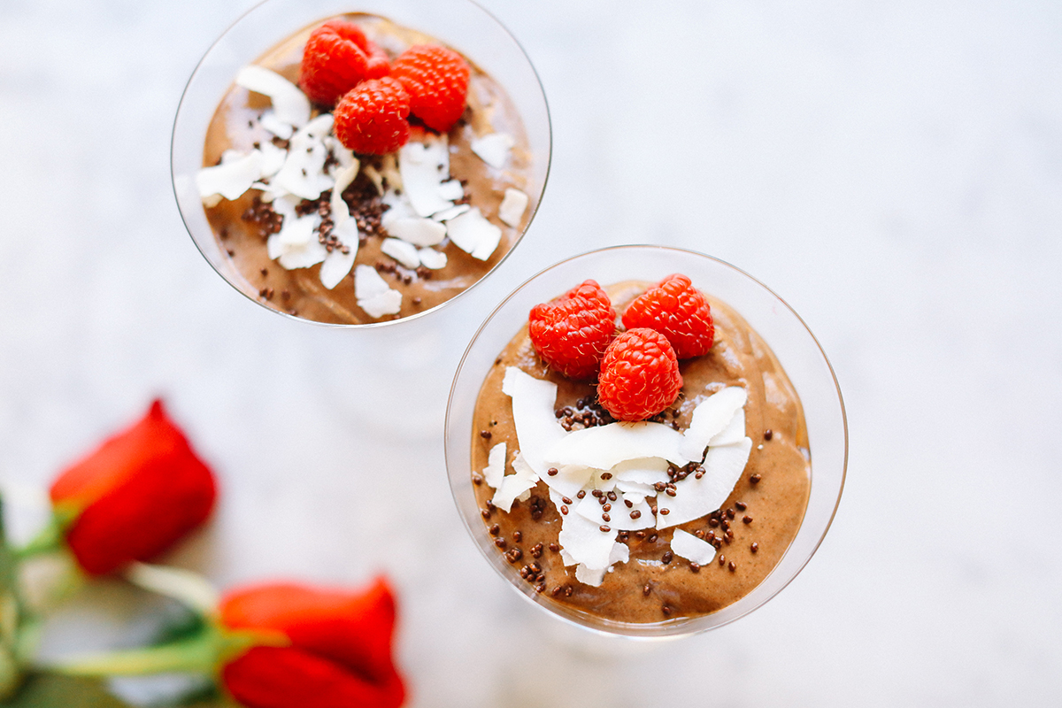 Healthier Chocolate Pudding