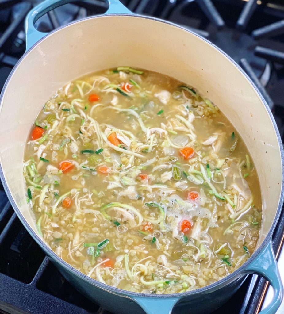 Chicken Vegetable Soup | LivLight with Laurie Lloyd